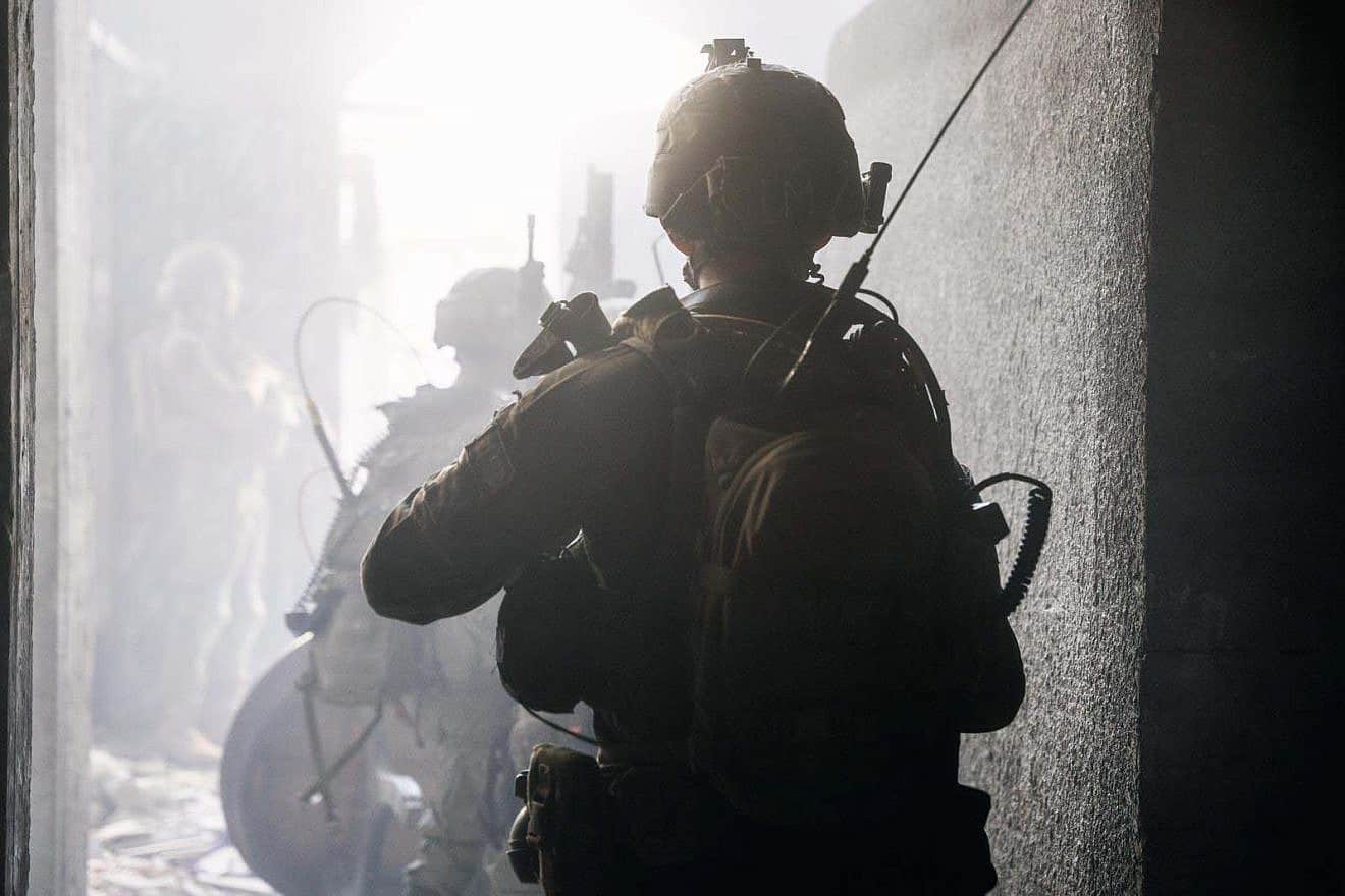 Israeli soldiers operating in the Gaza Strip, April 6, 2024. Credit: IDF.