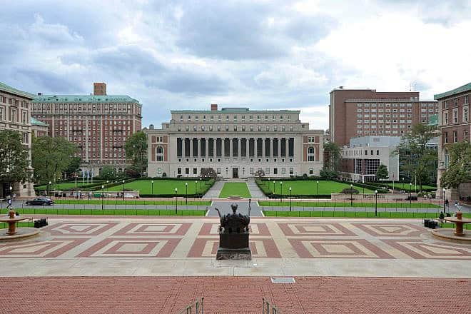 The Central Quadrangle and Butler Library at Columbia University in Manhattan. Credit: Wangkun Jia/Shutterstock.