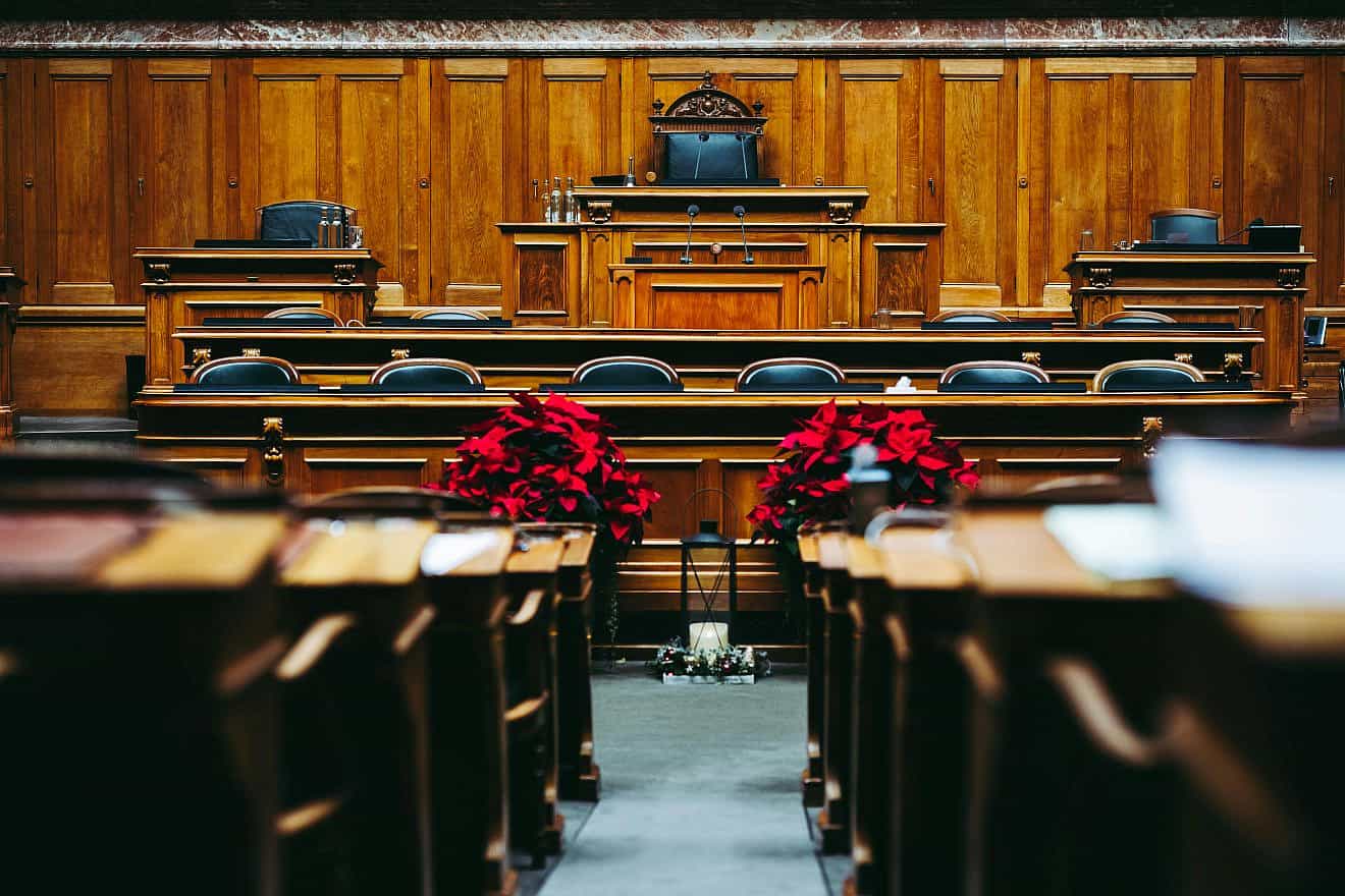 Courtroom. Credit: Christian Wasserfallen/Pexels.