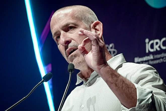 Shin Bet Director Ronen Bar speaks at the annual Cyber Week at Tel Aviv University, June 27, 2023. Photo by Avshalom Sassoni/Flash90.