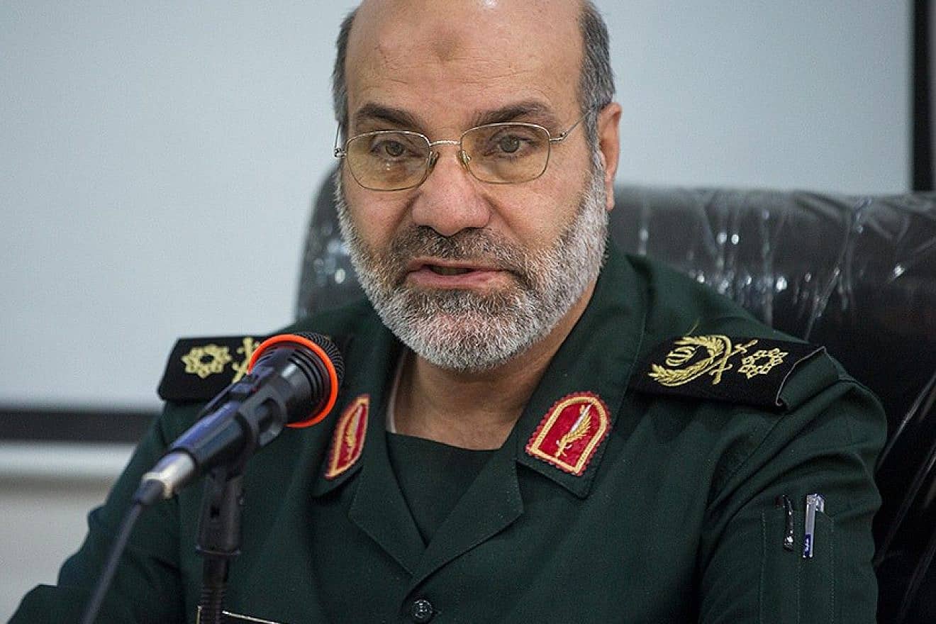 Slain IRGC Quds Force commander in Syria and Lebanon Brig. Gen. Mohammad Zahedi. Source: Social media.