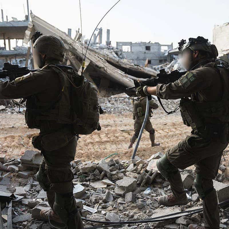 Israel Defense Forces activity in the Gaza Strip, April 2, 2024. Credit: IDF.