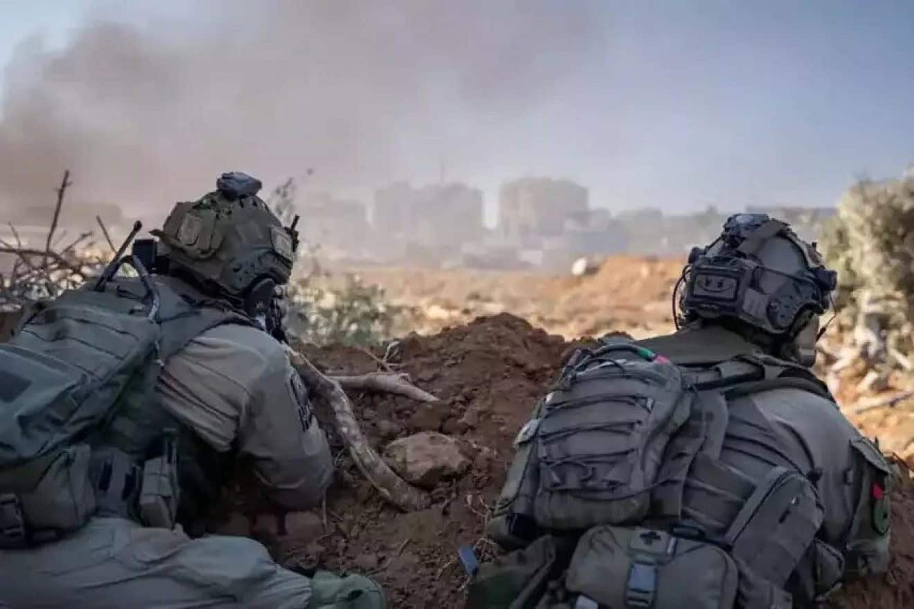 Israeli soldiers in the Gaza Strip. Credit: IDF Spokesperson's Unit.