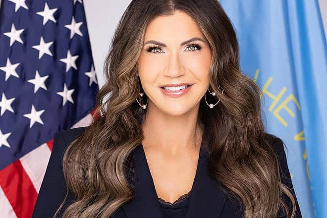 Kristi Noem, the governor of South Dakota. Credit: Official Portrait/Office of the Governor via Wikimedia Commons.