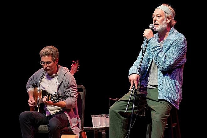 Matisyahu (right) performs with Adam Weinberg in Jacksonville, Fla., on March 19, 2023. Credit: Bill Ragan/Shutterstock.
