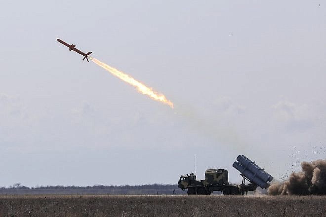 Illustrative: Launching of a cruise missile. Source: Wikimedia Commons.