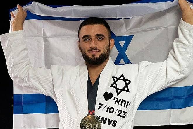 Israeli jiu-jitsu fighter Yarin Shriki. Credit: Courtesy.