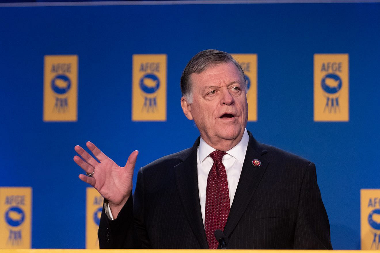 Rep. Tom Cole (R-Okla.) speaks at the 2020 AFGE Legislative Conference in Washington, D.C. on Feb. 10, 2020. Credit: Keith Mellnick/AFGE.