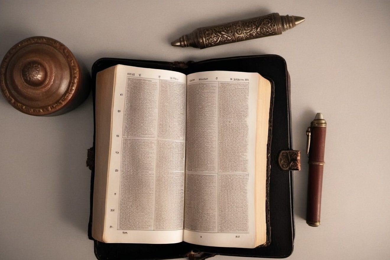 An illustrative image of a Bible. Source: Stable Diffusion
