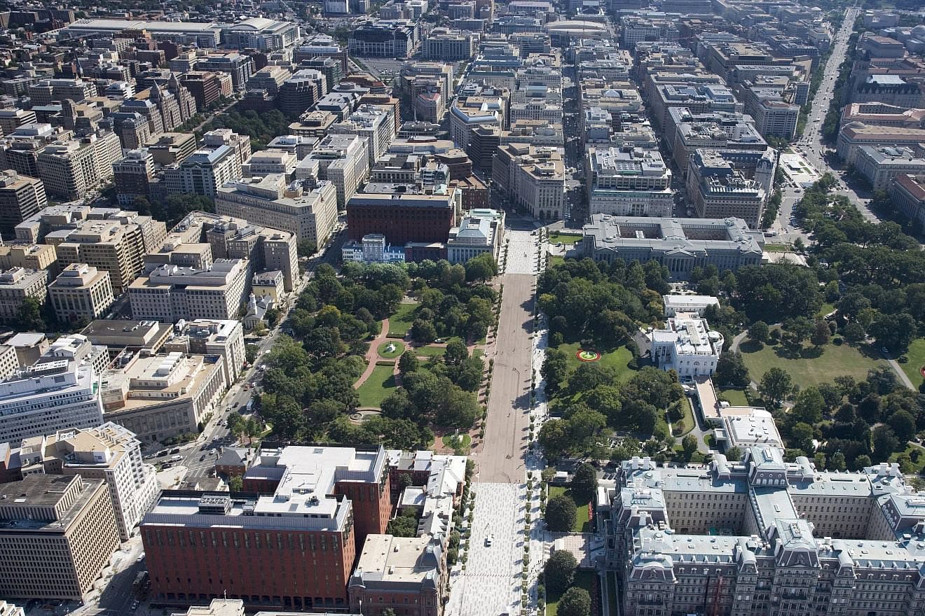 An aerial view of Lafayette Square in Washington, D.C., on Sept. 20, 2006. Credit: Library of Congress/Carol M. Highsmith via Wikimedia Commons.