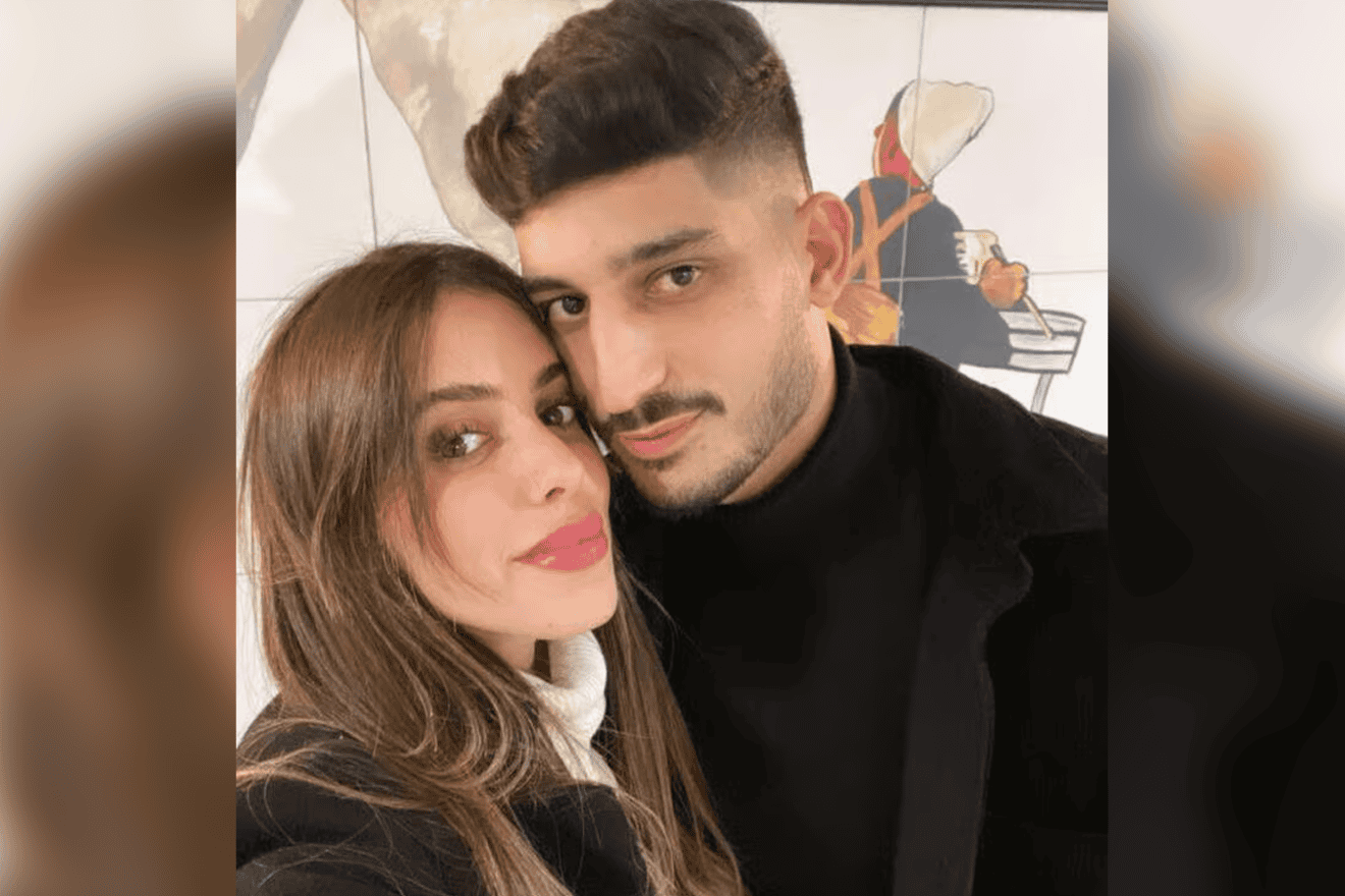 Israeli Defense Ministry contractor Liron Yitzhak, shown with his fiancée, was wounded in battle in the Gaza Strip and died on May 15, 2024. Credit: Courtesy.