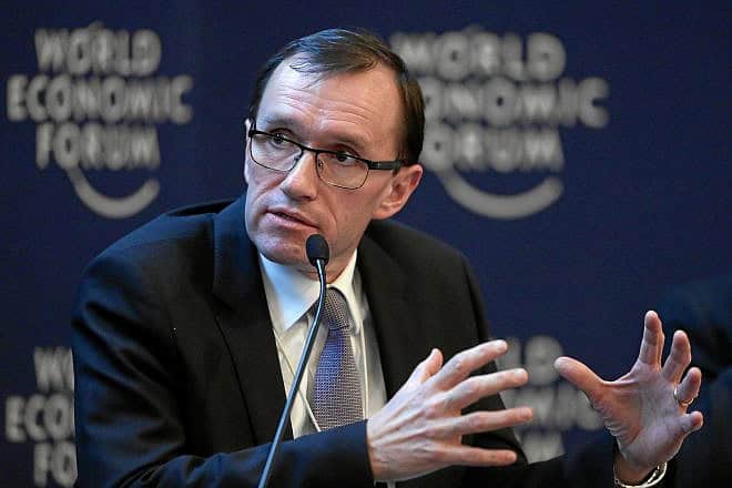 Norwegian Foreign Minister Espen Barth Eide at the World Economic Forum in Davos, Switzerland, Jan. 26, 2013. Photo by Moritz Hager/swiss-image.ch/World Economic Forum via Wikimedia Commons.