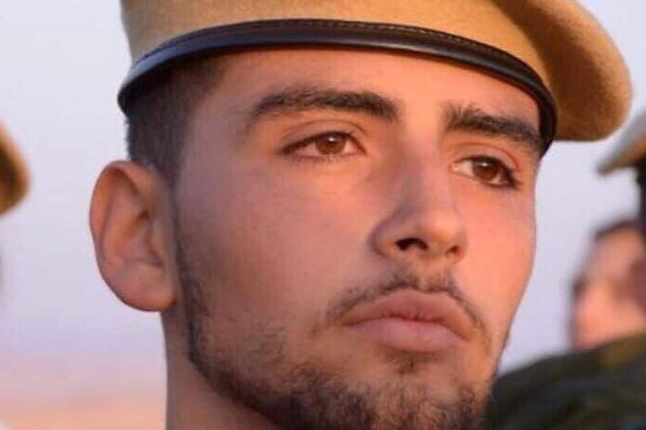 Staff Sgt. Haim Sabach, 20, was killed by a Hezbollah missile at a military post near Kibbutz Malkia, May 8, 2024. Credit: IDF.