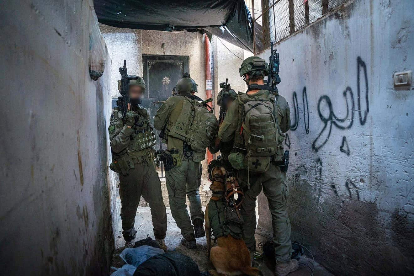 Israel Defense Forces activity in Tulkarem, Samaria, May 7, 2024. Credit: IDF.