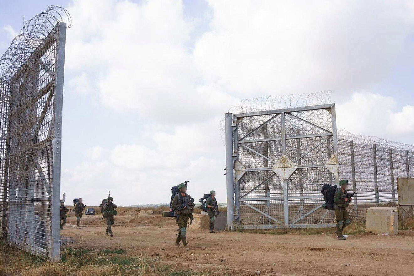 Israeli soldiers operating in the Jabalia area of northern Gaza on May 17, 2024. Credit: IDF.