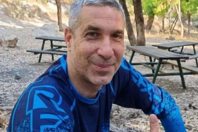 Israeli hostage Ron Benjamin, 53, whose body was found in Gaza in an IDF and ISA operation last week. He was murdered in the Hamas-led attack in southern Israel on Oct. 7. Source: X/Hostages and Missing Families Forum.