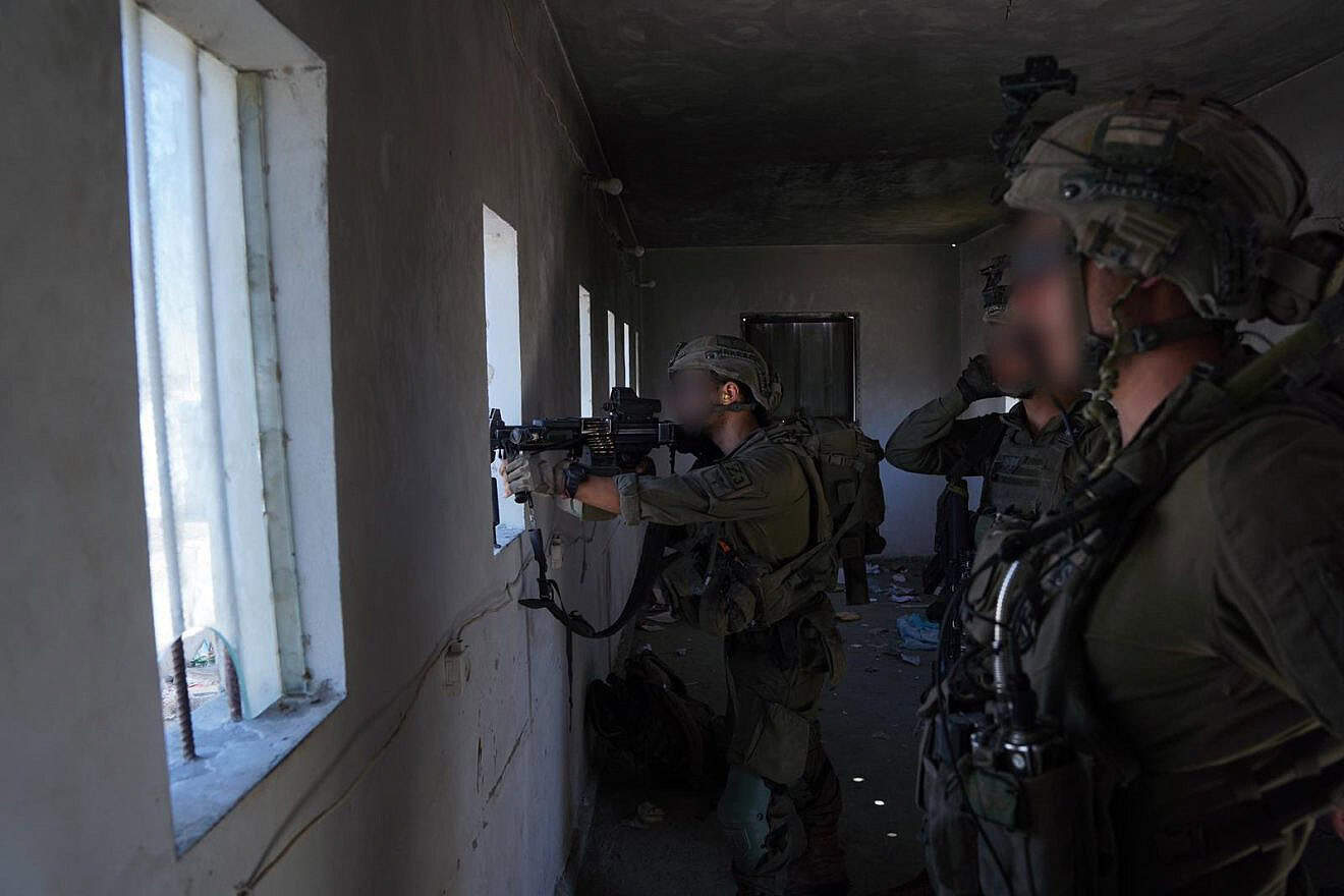 Israel Defense Forces in Rafah, in the southernmost part of the Gaza Strip, on May 8, 2024. Credit: IDF.