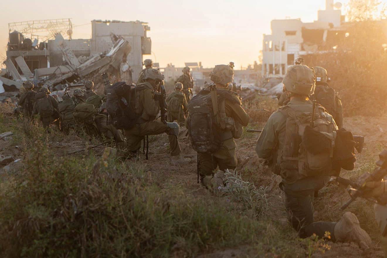 Israeli forces operating in Gaza City's Zeitoun neighborhood, May 10, 2024. Credit: IDF.