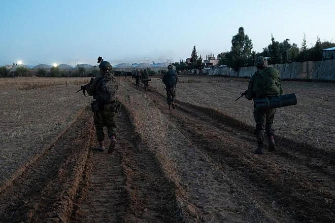 Israel Defense Forces during operational activity in eastern Rafah in the Gaza Strip on May 13, 2024. Credit: IDF.