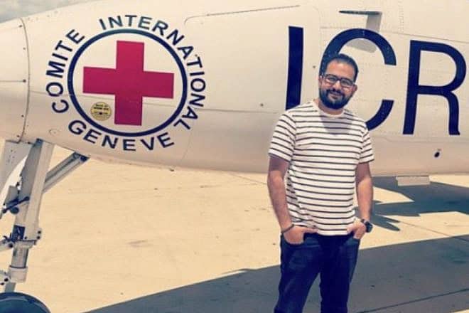 ICRC official Haythem Abid. Credit: UN Watch.