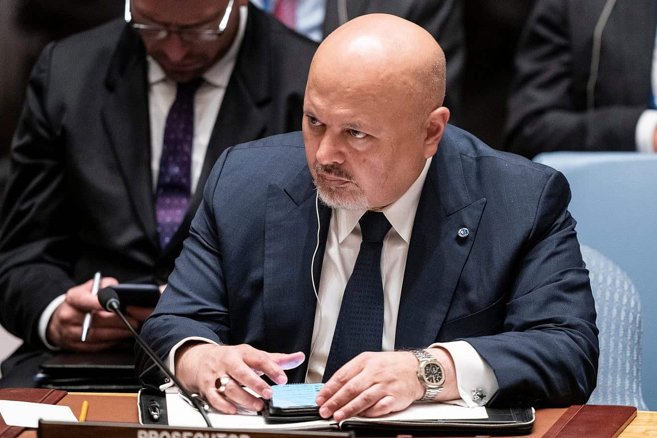 Karim Khan, chief prosecutor of the International Criminal Court, in New York City. Photo by Lev Radin/Shutterstock.