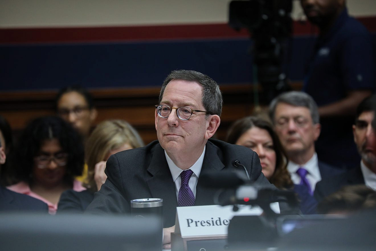 Michael Schill, president of Northwestern University, testifies during a hearing of the House Committee on Education and the Workforce on May 23, 2024. Credit: House Committee on Education and the Workforce.