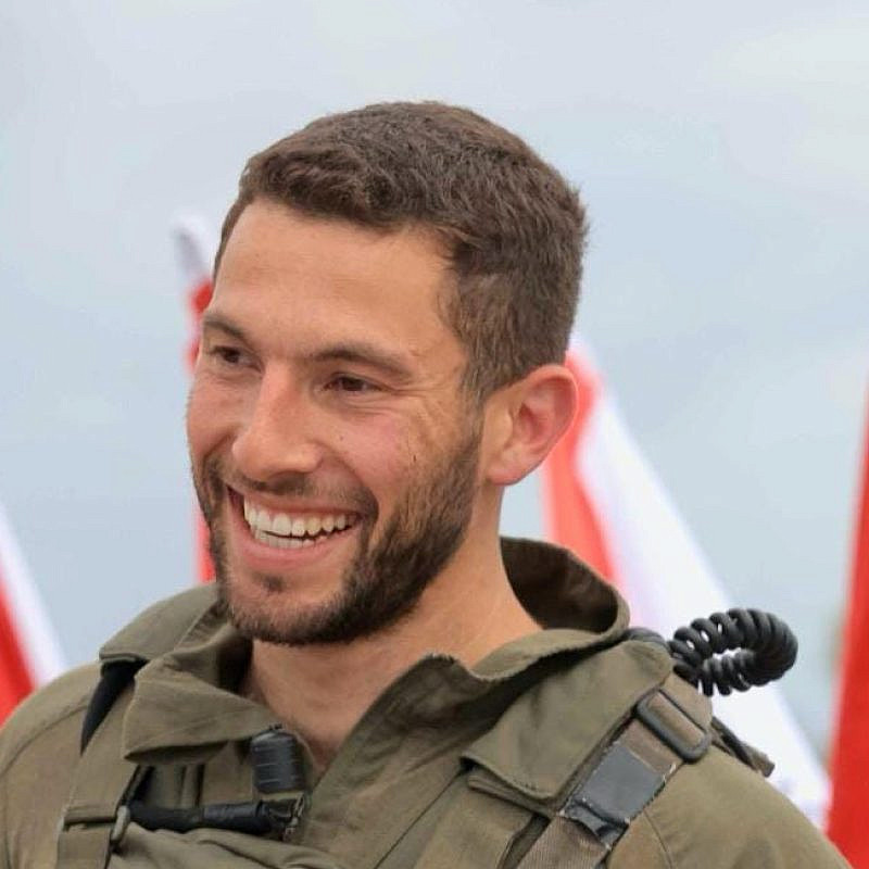 IDF Maj. Aryeh Ziering, 27, fell fighting Hamas terrorists in southern Israel on Oct. 7, 2023. Credit: Courtesy.