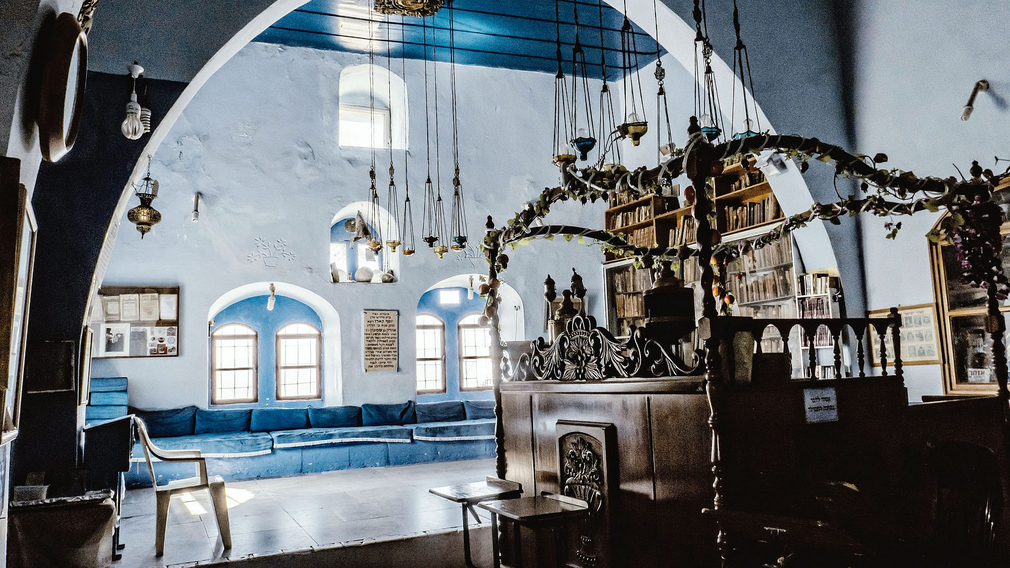 Joseph Caro synagogue in Safed. Credit: Heritage Conservation Picture Project. Safed/Wikipedia.