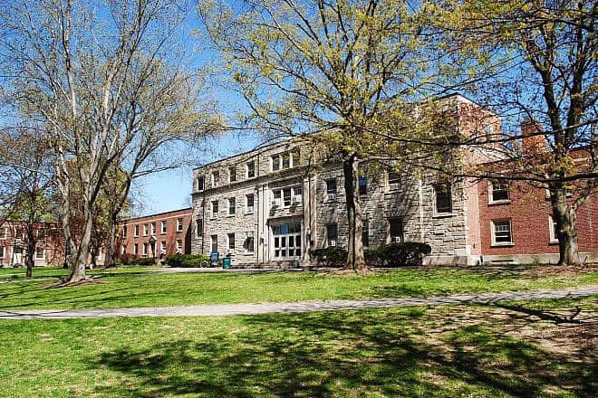 College Hall, home to the Max and Nadia Shepard Recital Hall, and the oldest residence hall on campus, at SUNY New Paltz in New Paltz, N.Y. Credit: crz4mets2 via Wikimedia Commons.