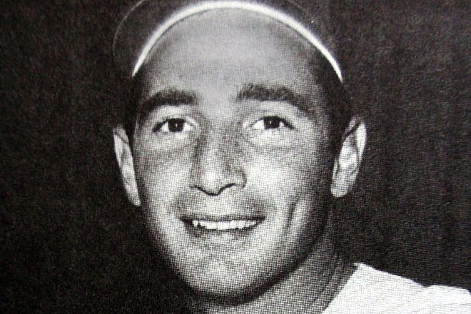A publicity still of Jewish baseball legend Sandy Koufax. Source: New York Public Library Picture Collection via Wikimedia Commons