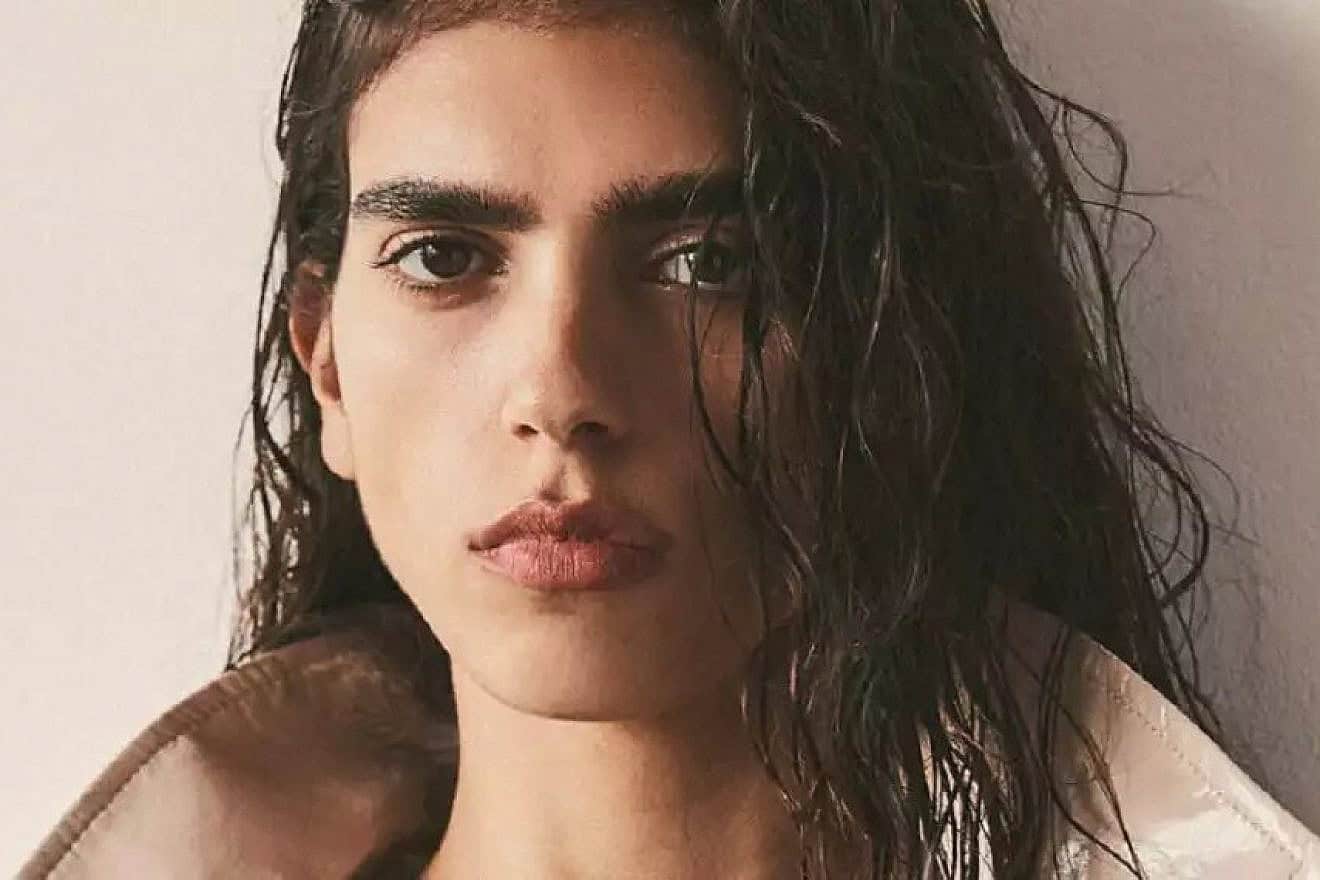 Israeli model Sun Mizrahi. Photo by Shai Tamir.