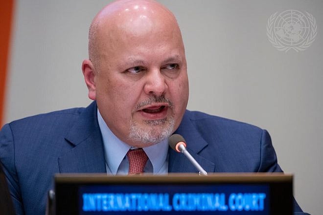 Karim Khan, chief prosecutor of the International Criminal Court, addresses the Security Council Arria-Formula meeting on ensuring accountability for atrocities committed in Ukraine,  April 27, 2022. Credit: Evan Schneider/U.N. Photo.