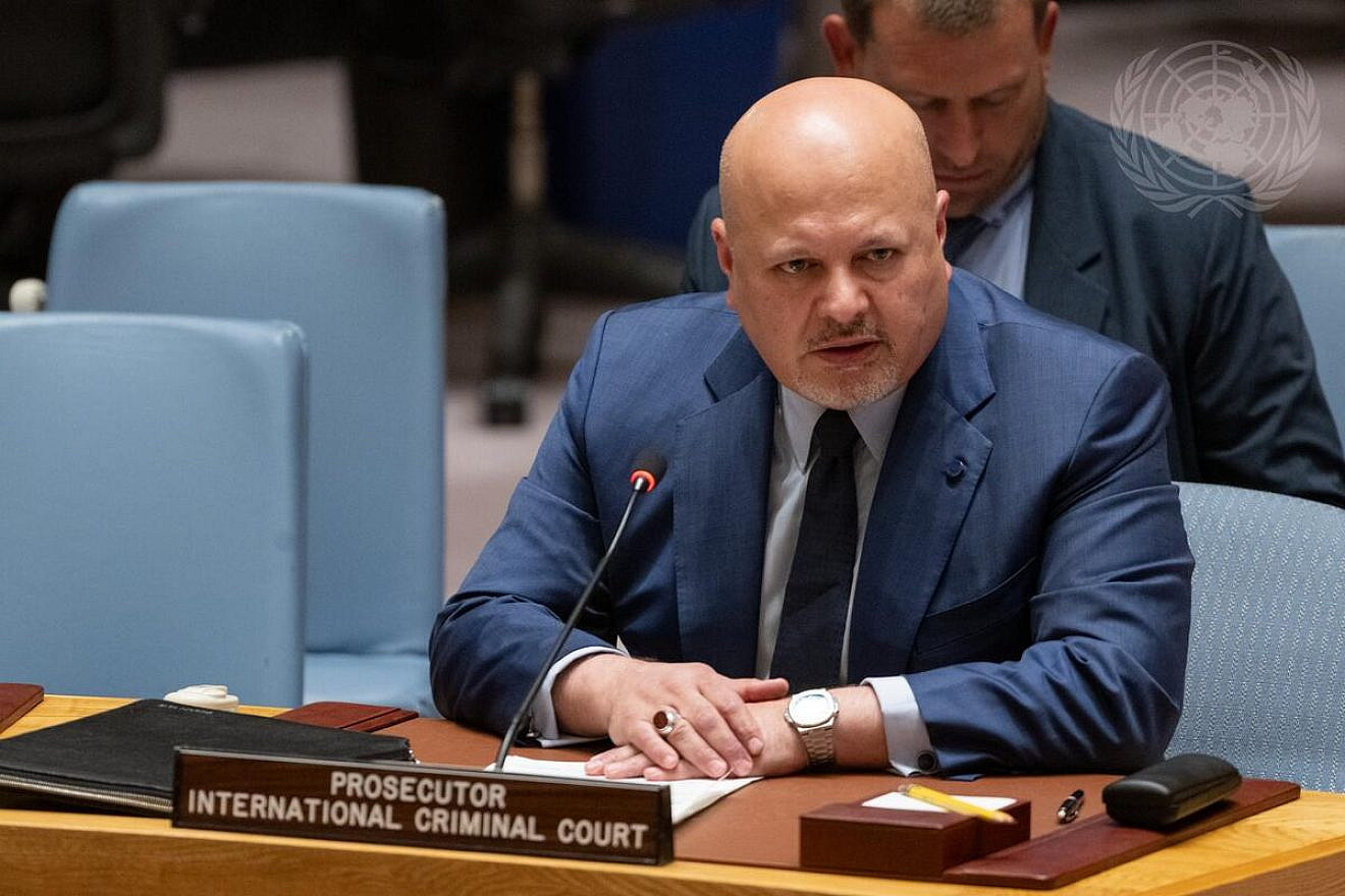 Karim Khan, chief prosecutor of the International Criminal Court, briefs the Security Council meeting on the secretary-general reports on Sudan on July 13, 2023. Credit: Eskinder Debebe/U.N. Photo.