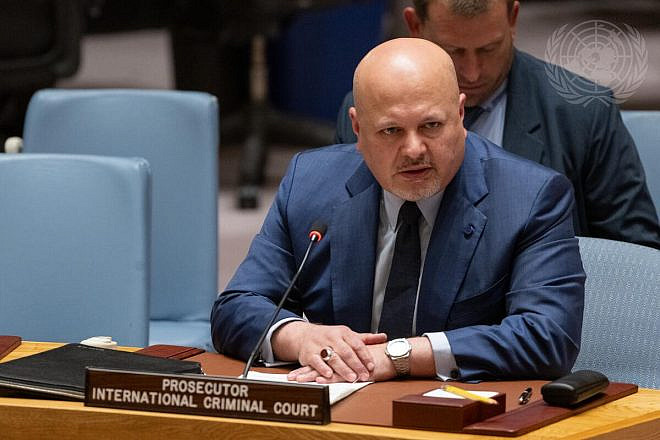 Karim Khan, chief prosecutor of the International Criminal Court, briefs the Security Council meeting on the secretary-general reports on Sudan on July 13, 2023. Credit: Eskinder Debebe/U.N. Photo.