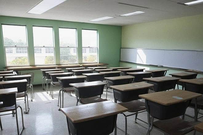 An illustrative image of a classroom. Source: Stable Diffusion