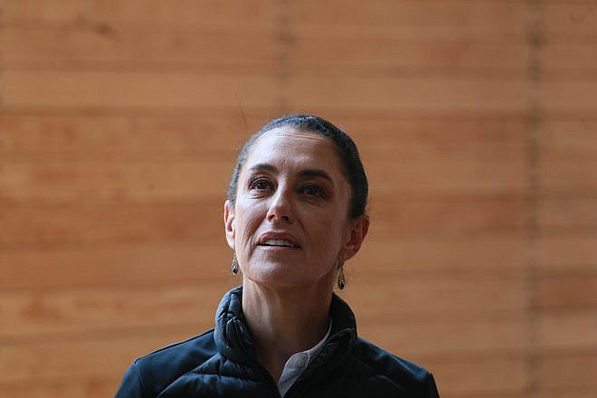 Claudia Sheinbaum Pardo, the head of government of Mexico City, on Aug. 6, 2022. Credit: Octavio Hoyos/Shutterstock.