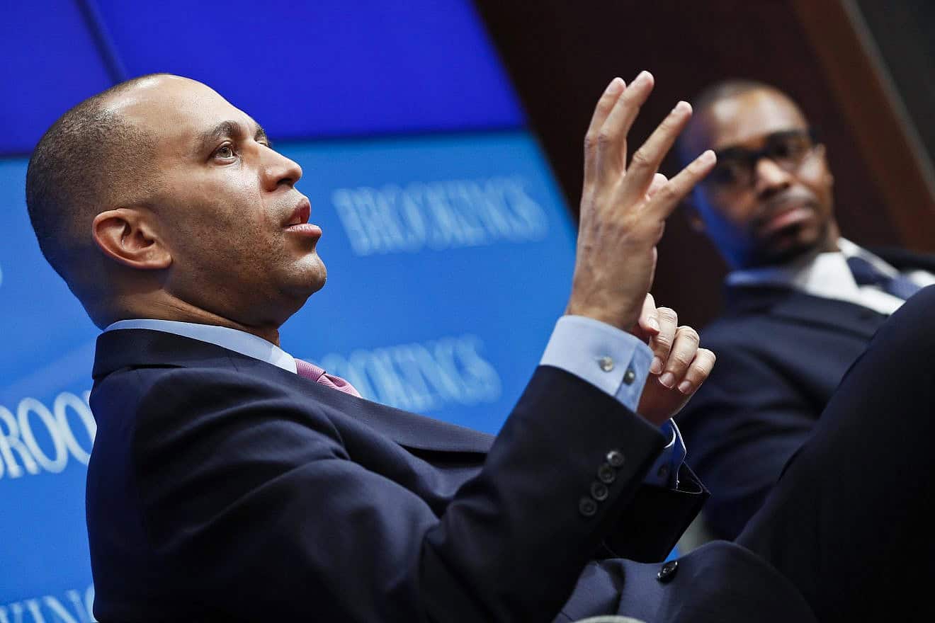 Rep. Hakeem Jeffries (D-N.Y.) at a Brookings event on Feb. 6, 2020. Credit: Paul Morigi/Brookings Institution.