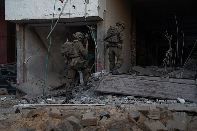 Israeli troops operating in the Gaza Strip, June 4, 2024. Credit: IDF.