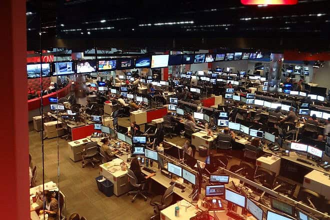 The “CNN” news center in Atlanta. Credit: Wikimedia Commons.