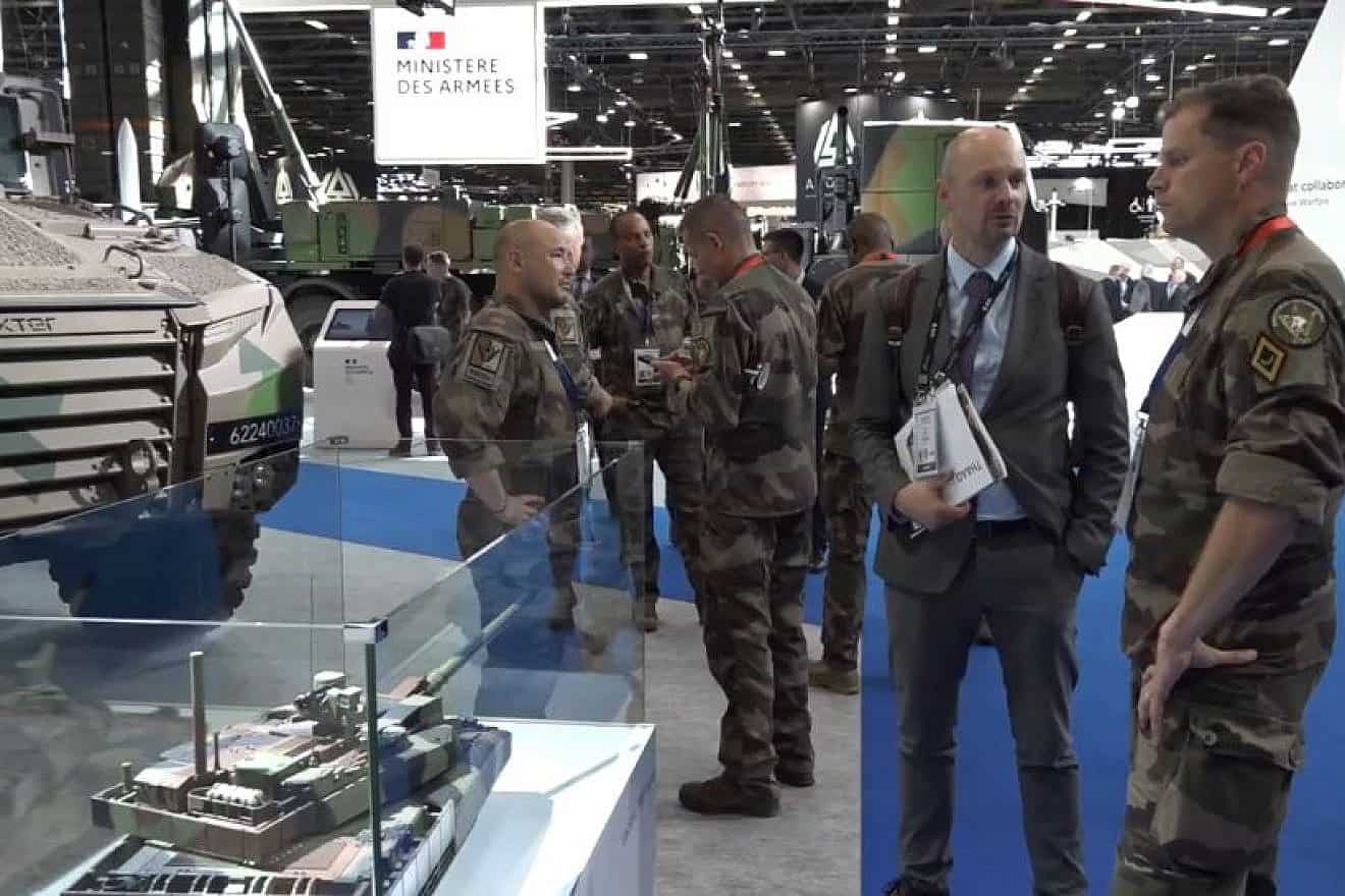 Eurosatory 2022. Source: YouTube/screenshot.