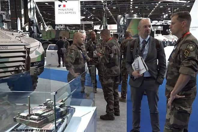 Eurosatory 2022. Source: YouTube/screenshot.