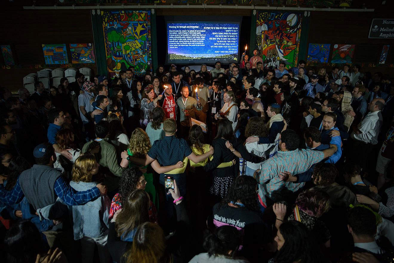 Havdalah at Camp Nai Nai Nai, May 2024. Credit: Courtesy of Moishe House.