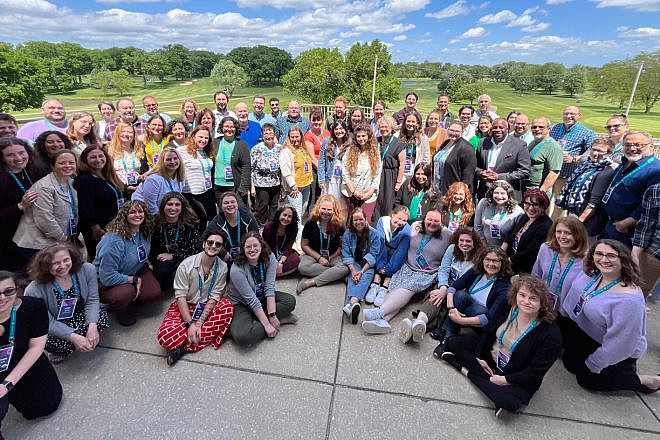 Members of a recent iCenter masters concentration in Israel education. Credit: Courtesy.