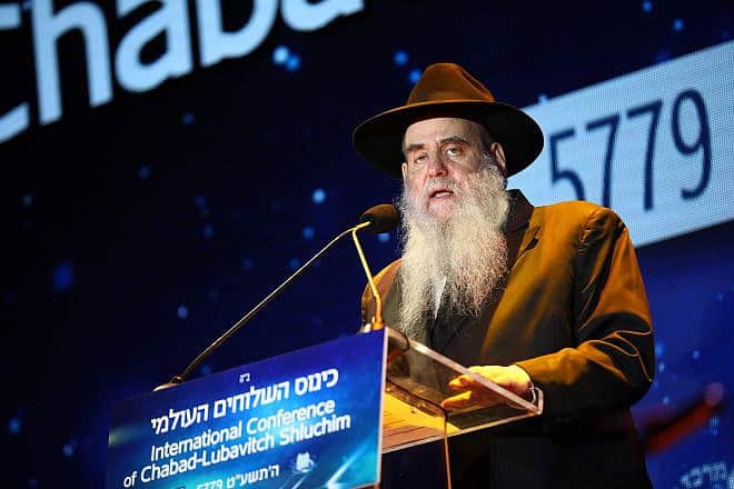 Rabbi Moshe Kotlarsky. Credit: Chabad.org.