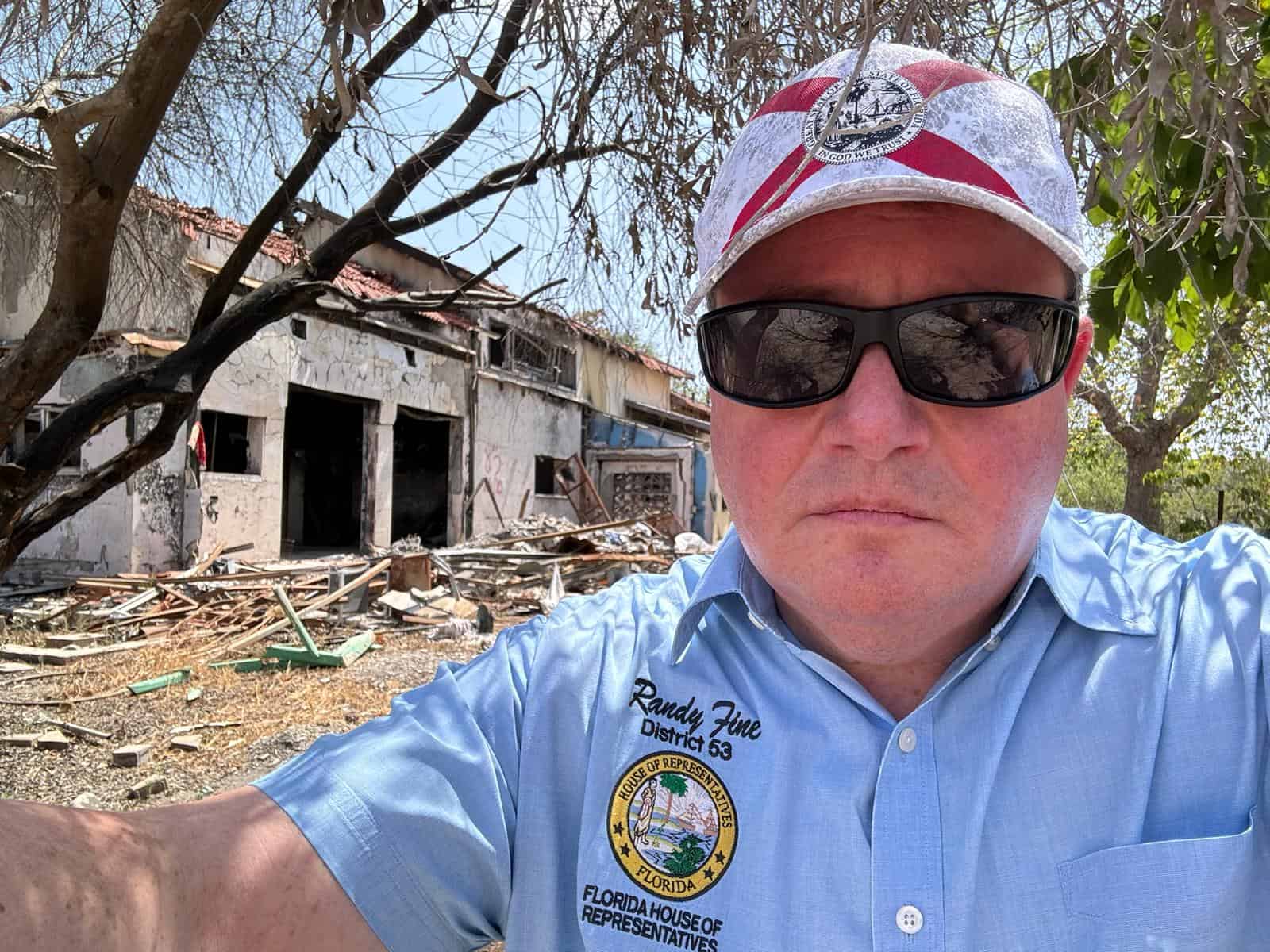 Randy Fine, Kibbutz Be'eri