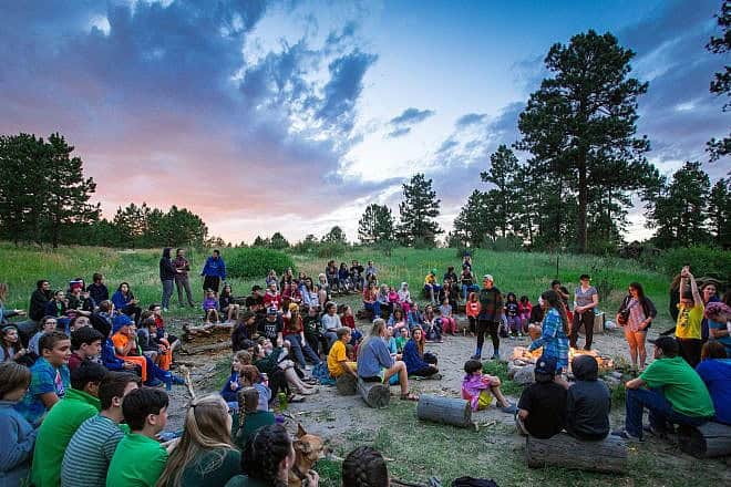 Kids at summer camp. Credit: Foundation for Jewish Camp.