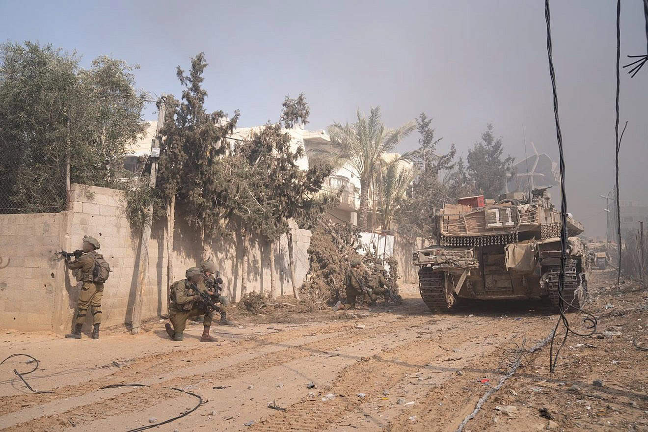 IDF troops operating in the Gaza Strip, June 5, 2024. Credit: IDF.