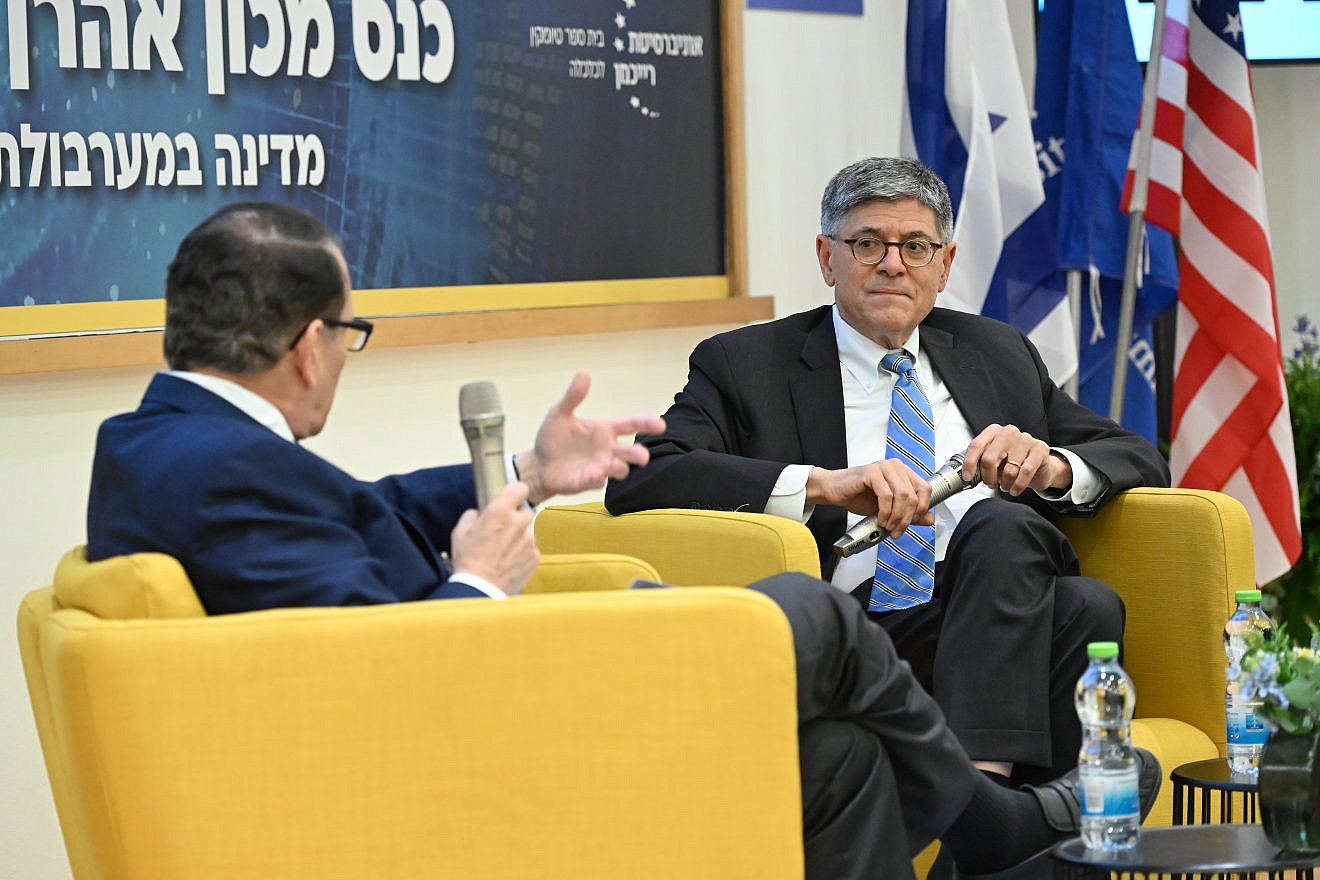 U.S. Ambassador to Israel Jack Lew on July 9, 2024. Credit: U.S. Embassy Jerusalem.