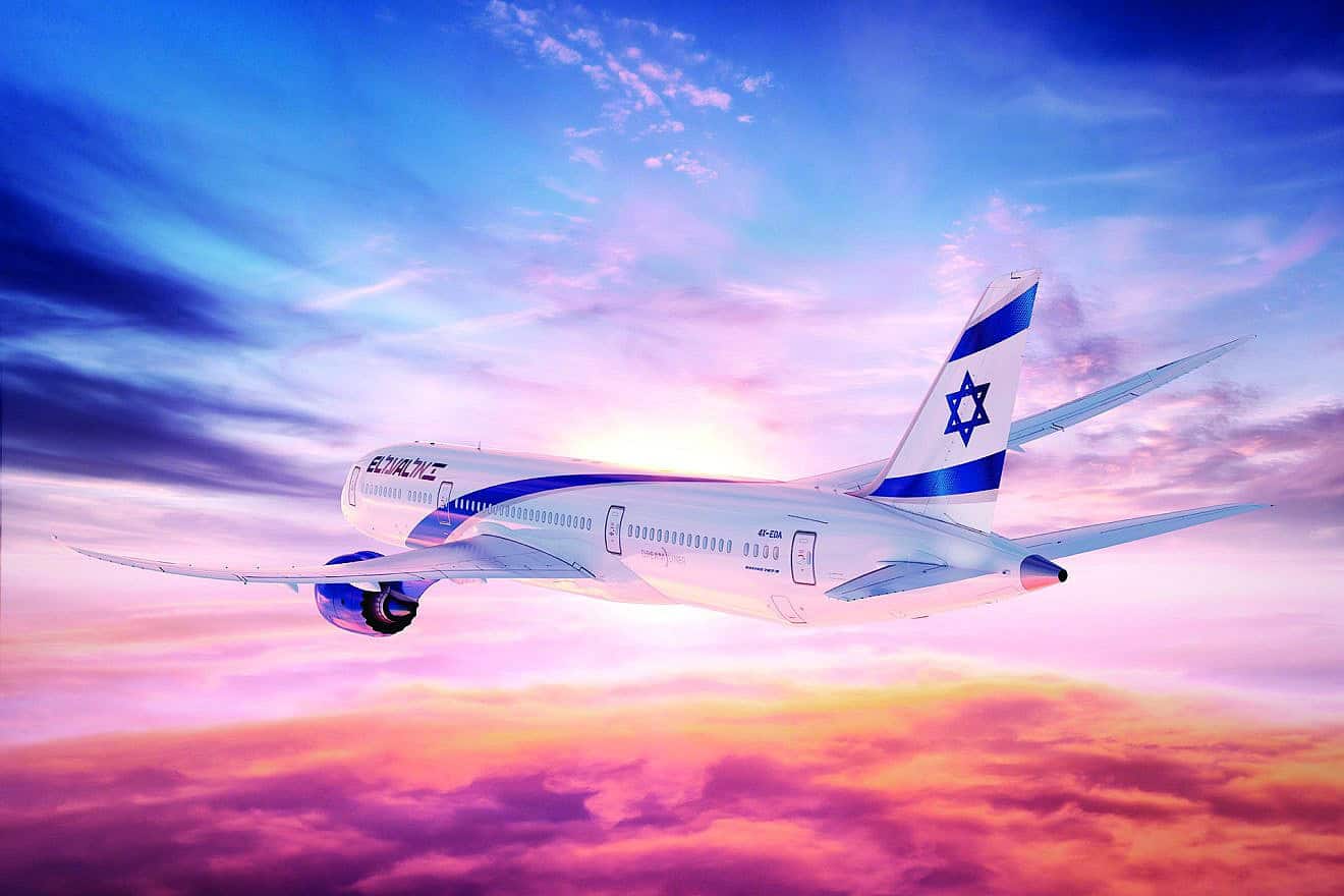 El Al dreamliner. Credit: Courtesy.