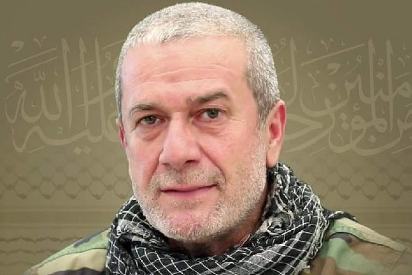 Slain Hezbollah terrorist commander Muhammad Nimah Nasser. Credit: Al-Akhbar/X.